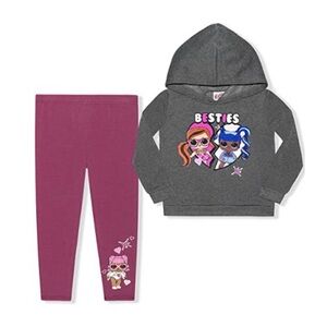 LOL Surprise! Pullover Hoodie Sweatshirt and Legging Pants Set Girl Size-7